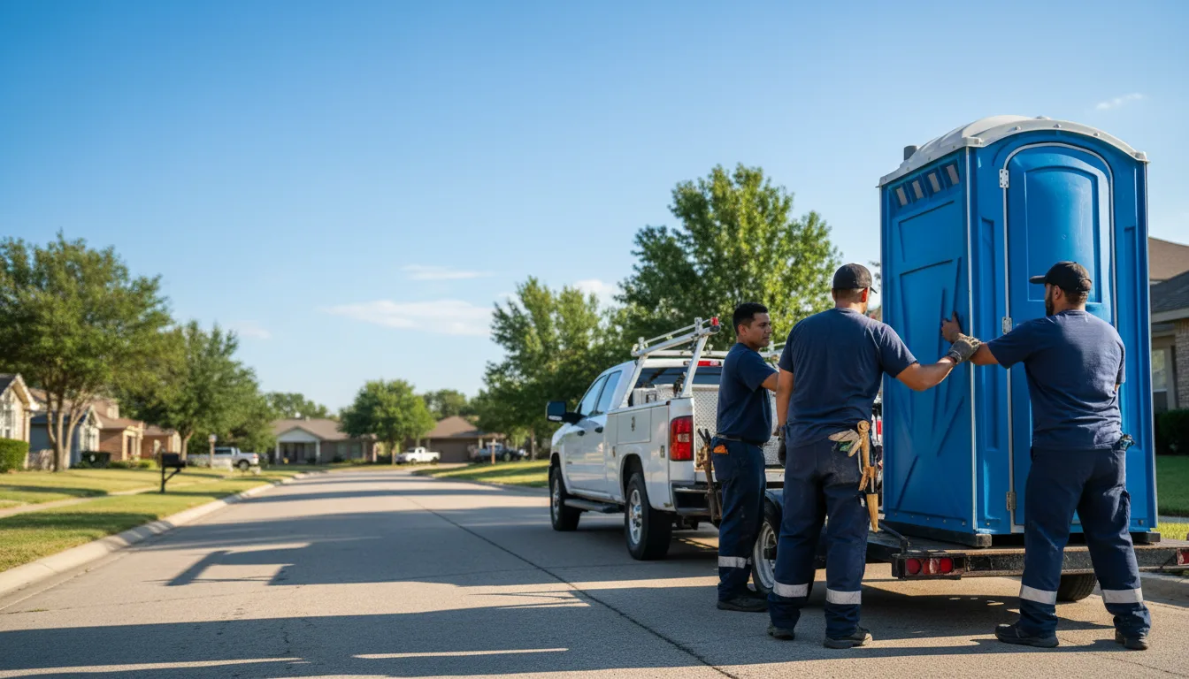 Portable Toilet Rental in Fort Smith, AR near me